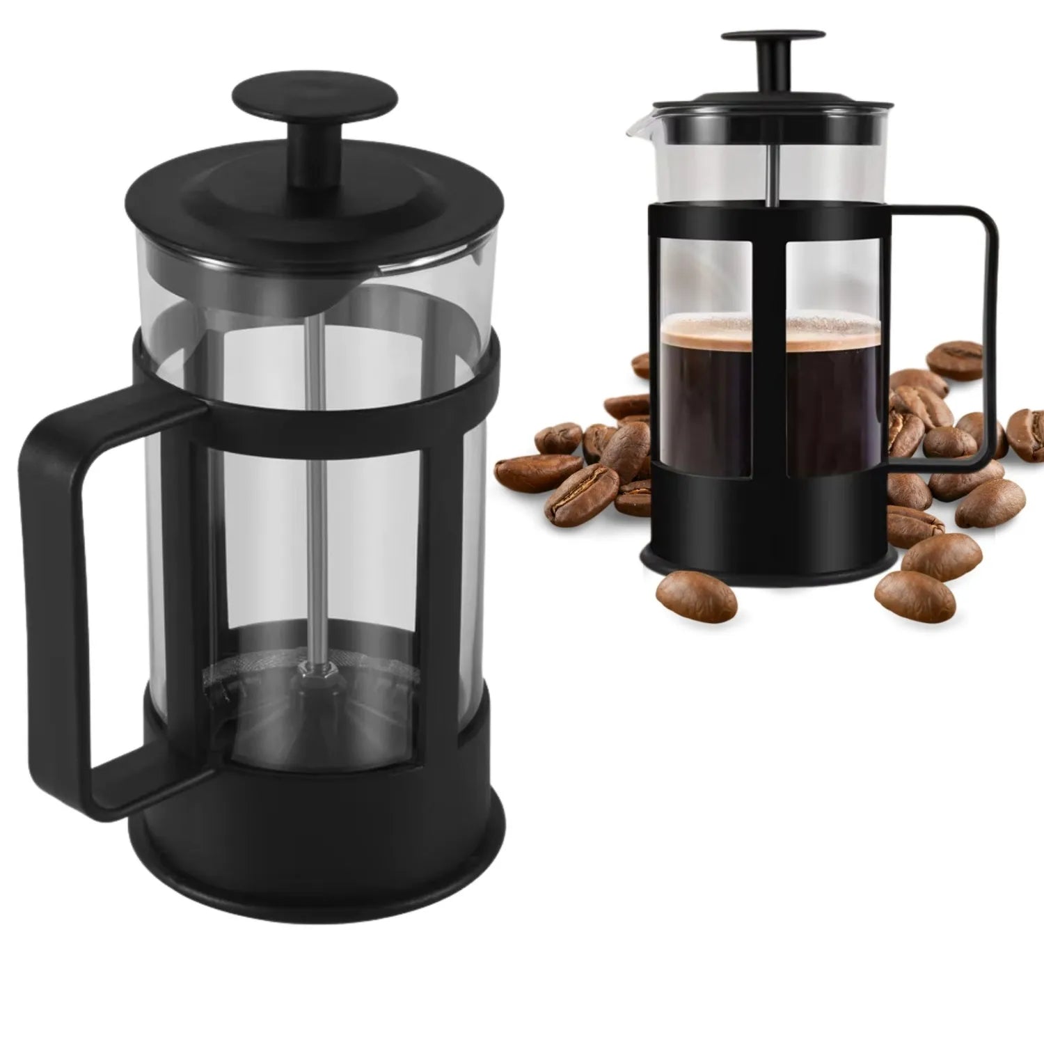 Cafetera Prensa Francesa Cafe En Vidrio 350ml